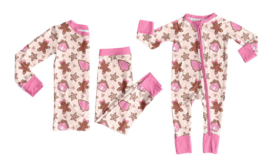 25.6.27 custom each style moq 5eta 4-6week Sibling Sisters Christmas pink baby girl long sleeve pants sets and rompers match family design