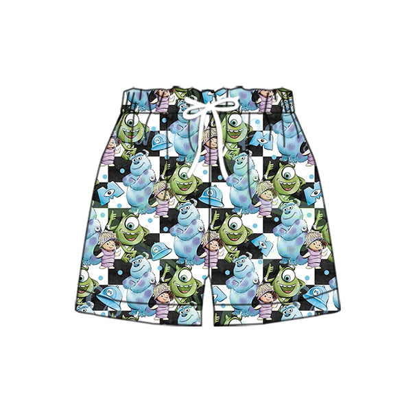 3.28 custom each style moq 5eta 4-6week Sibling Sister baby boy clothes summer swim trunks 1 and swim trunks 5 match family design