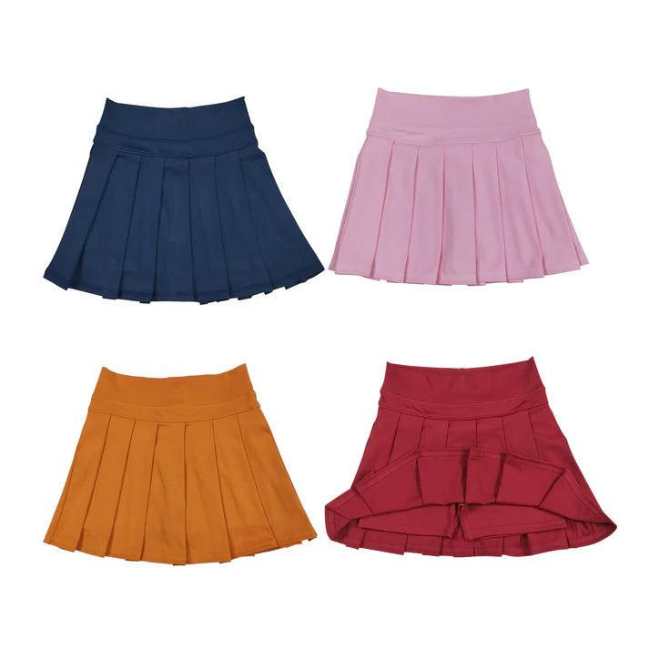 RTS Sibling baby girls clothes yoga solid color summer shorts skirts