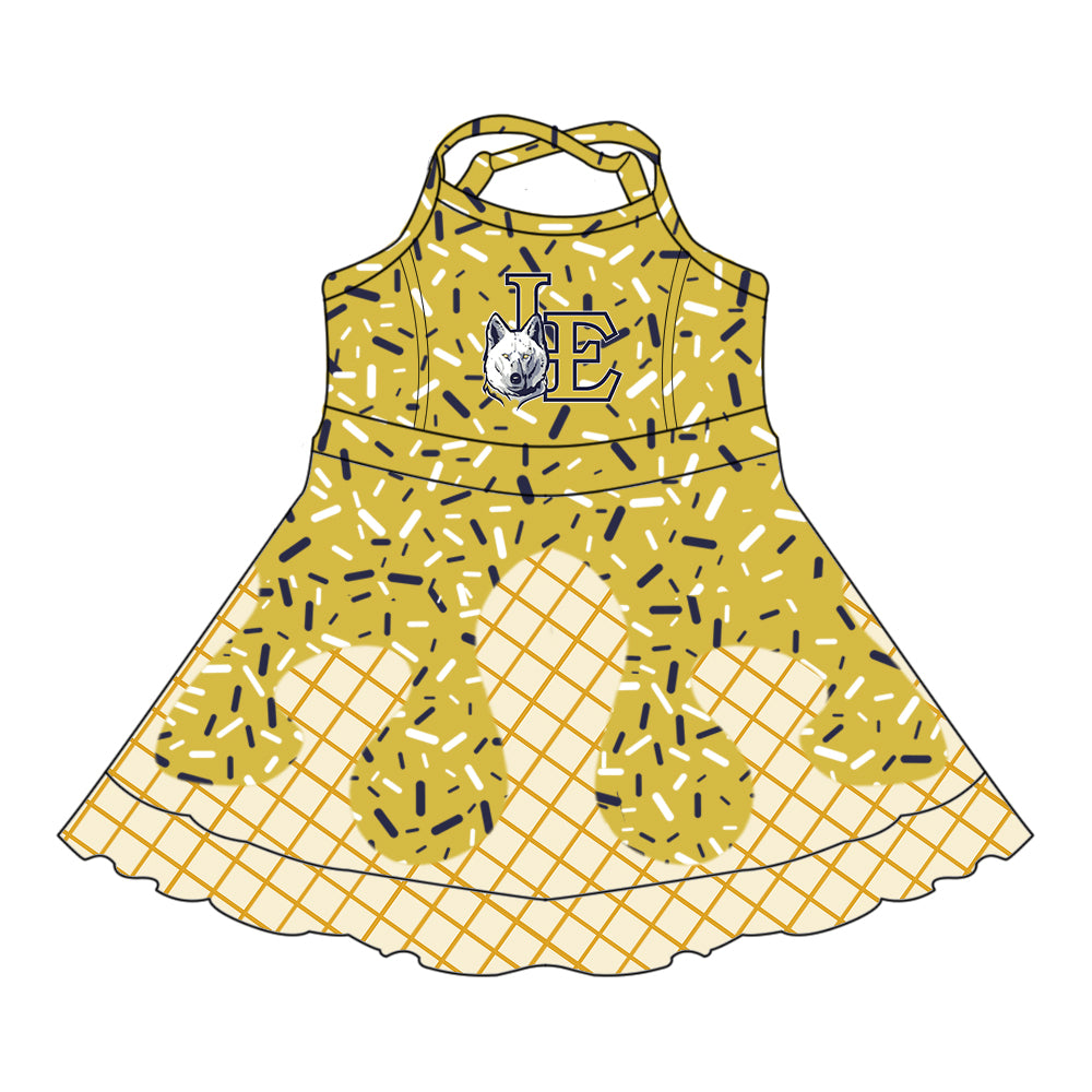 Custom moq 5 mix size milk silk baby girls clothes team bow khaki hooded long sleeve tops and shorts and jacket and dress-25.7.26