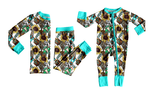 25.7.17 custom each style moq 5eta 4-6week Sibling Sister floral baby boy long sleeve pants sets and rompers match family design