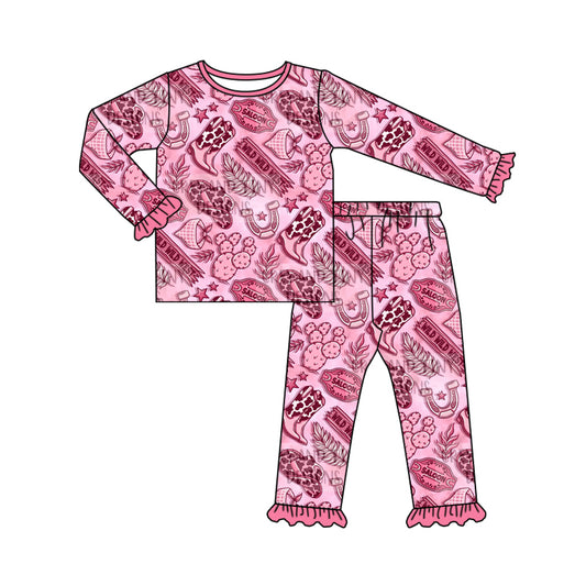 8.22 custom each style moq 5eta 4-6week Sibling Sister hat pink baby girls sets and rompers match family design