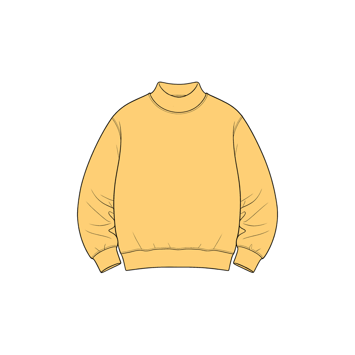 custom moq 5 mix size High Neck Baby Kids Solid Mock Neck Long Sleeve Pullover Sweatshirt Toddler Boys Girls Fall Casual Top