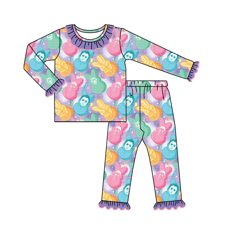 8.9 custom each style moq 5eta 4-6week Sibling Sister colorful baby girl sets and dress and rompers match family design