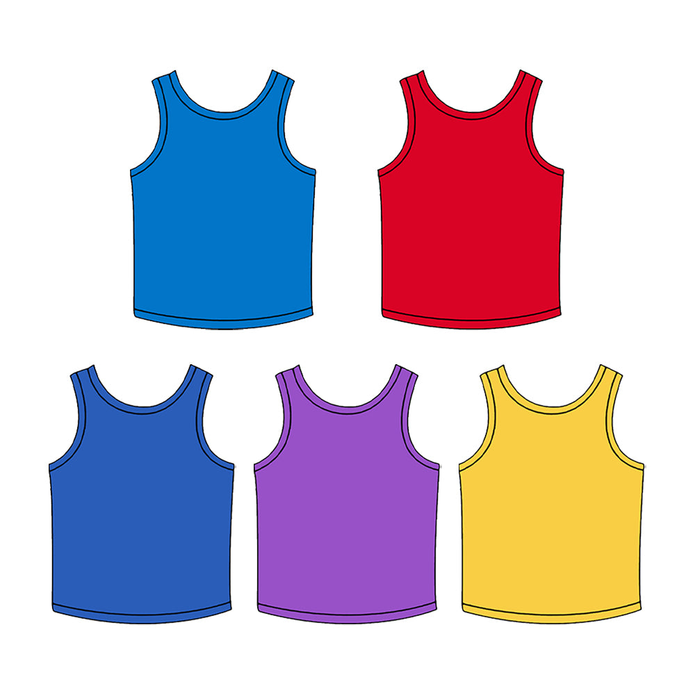 (Preorder new) No moq Yoga Baby Girls Solid Color Sleeveless Slim Fit Active Yoga Top