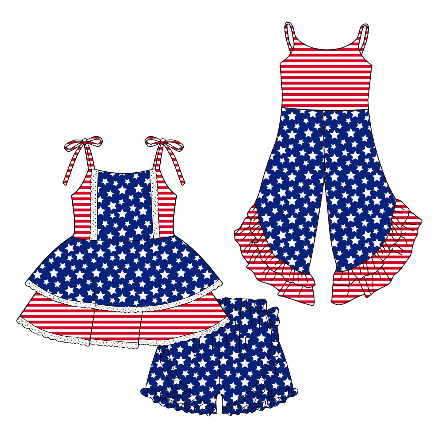 25.12.13 custom each style moq 5 eta 6-8week Sibling Sisters baby girl short sleeve shorts sets and jumpsuit match family design