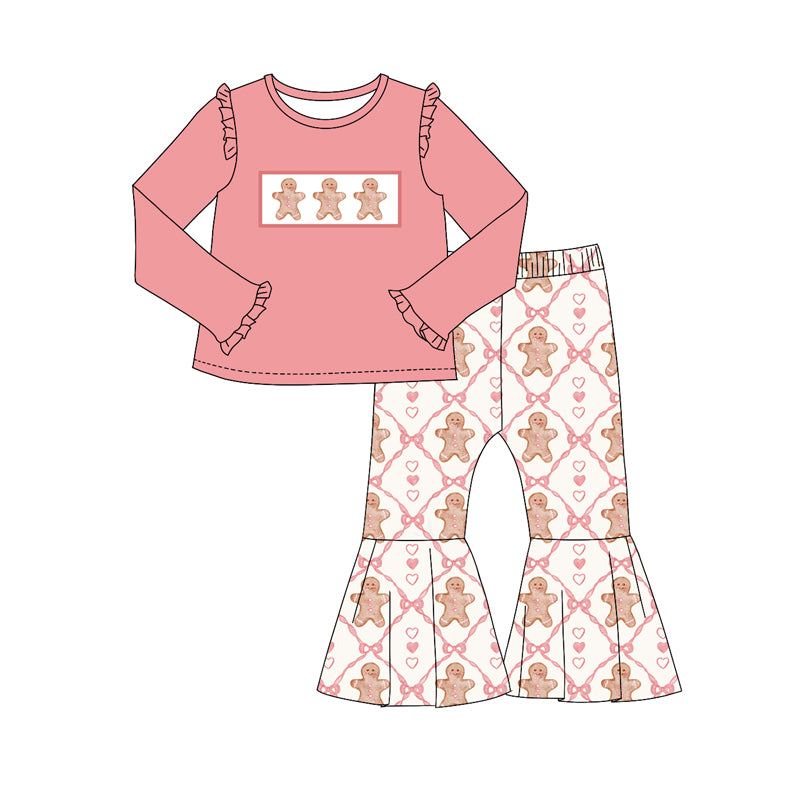 9.12 custom each style moq 5eta 4-6week Sibling Sister Christmas pink baby girl sets and dress and rompers match family design