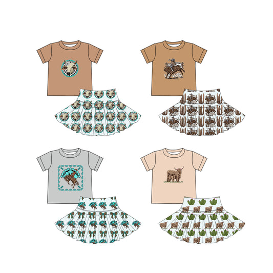 5.2 custom each style moq 5eta 4-6week Sibling Sister baby girls clothes Short sleeve dress 1 and dress 4 match family design
