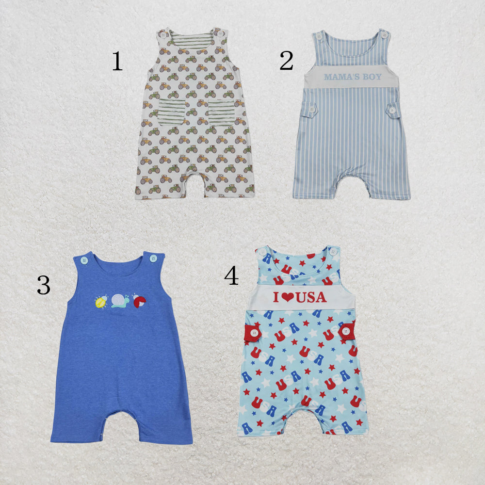 RTS NO MOQ Sibling Baby Kids Mini Stripe Short Clothes Flowers Knee Length Dress Rompers
