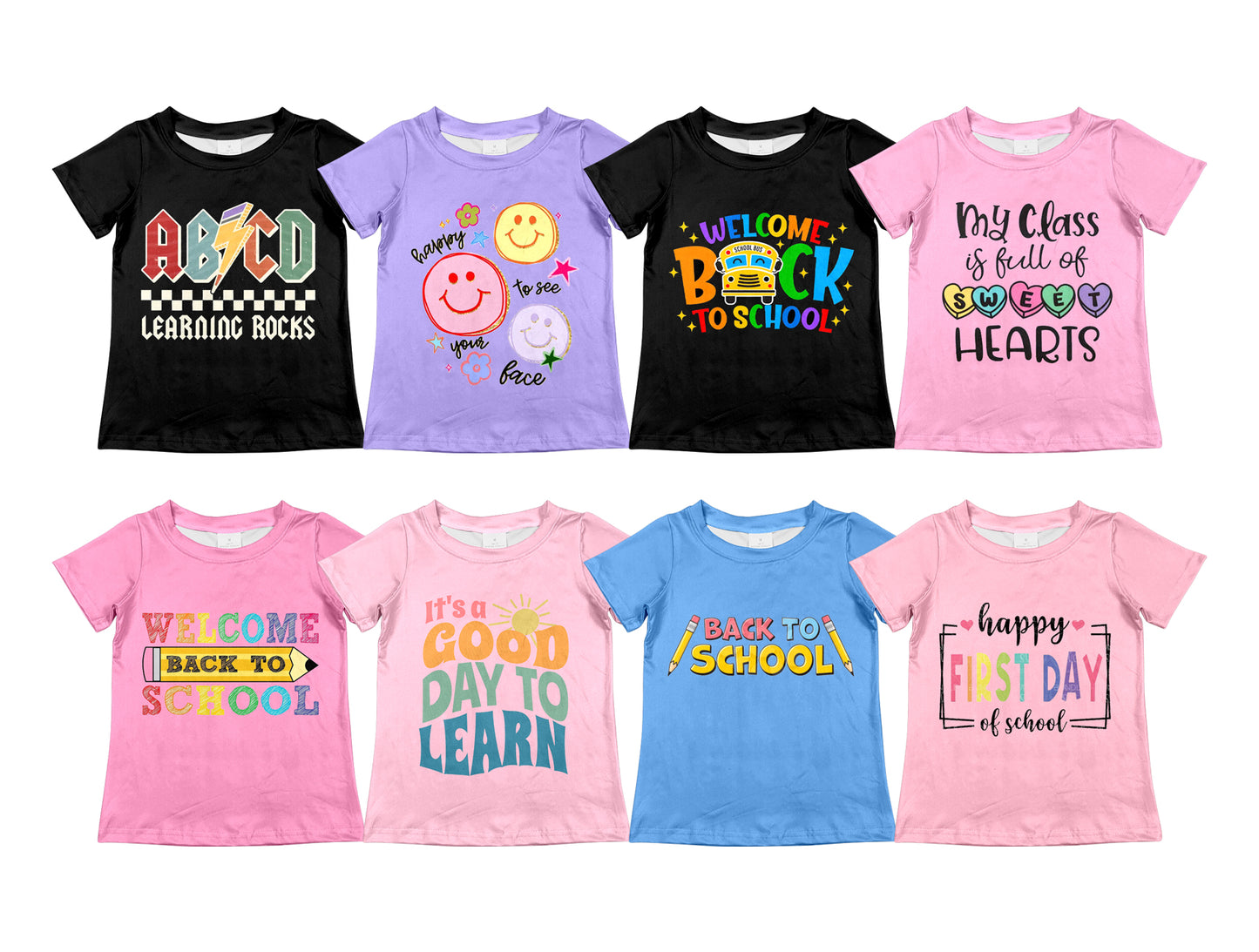 3.3 Custom moq 5 mix size Sibling Baby Short-Sleeved T-Shirt Top Comfortable Kids' Clothing for Boys And Girls