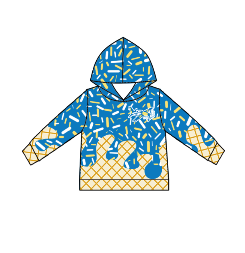 Custom moq 5 mix size milk silk baby girls clothes team bow teal hooded long sleeve tops and shorts-25.7.19