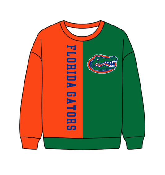 10.4-1-Custom moq 8 mix size milk silk summer team baby boys clothes orange and green long sleeve top-25.10.9
