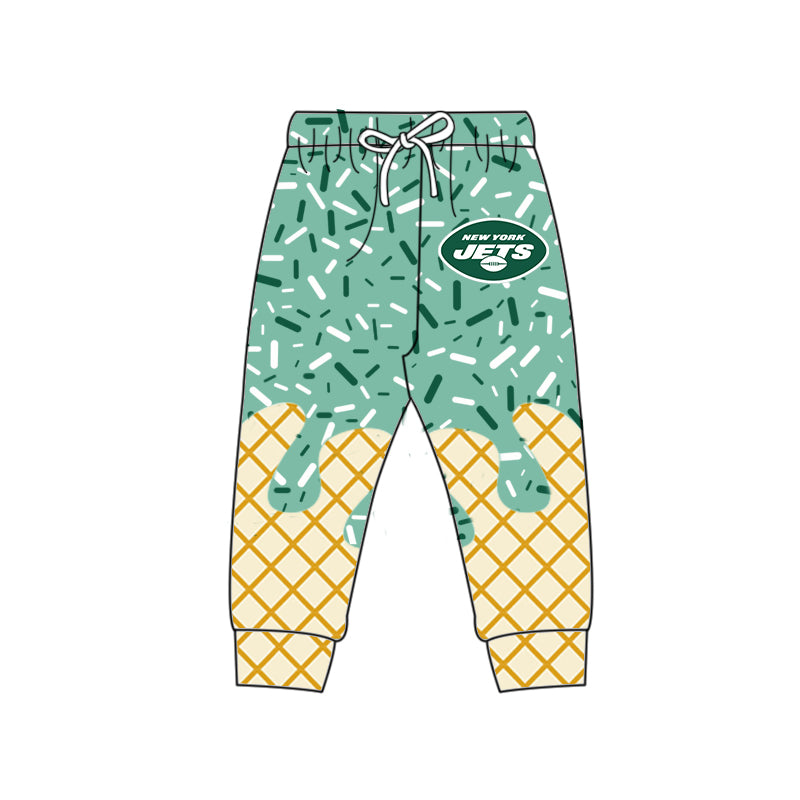Custom summer teams baby girls clothes team green hooded long sleeve tops and short sleeve top and dress and pants and shorts-25.6.19