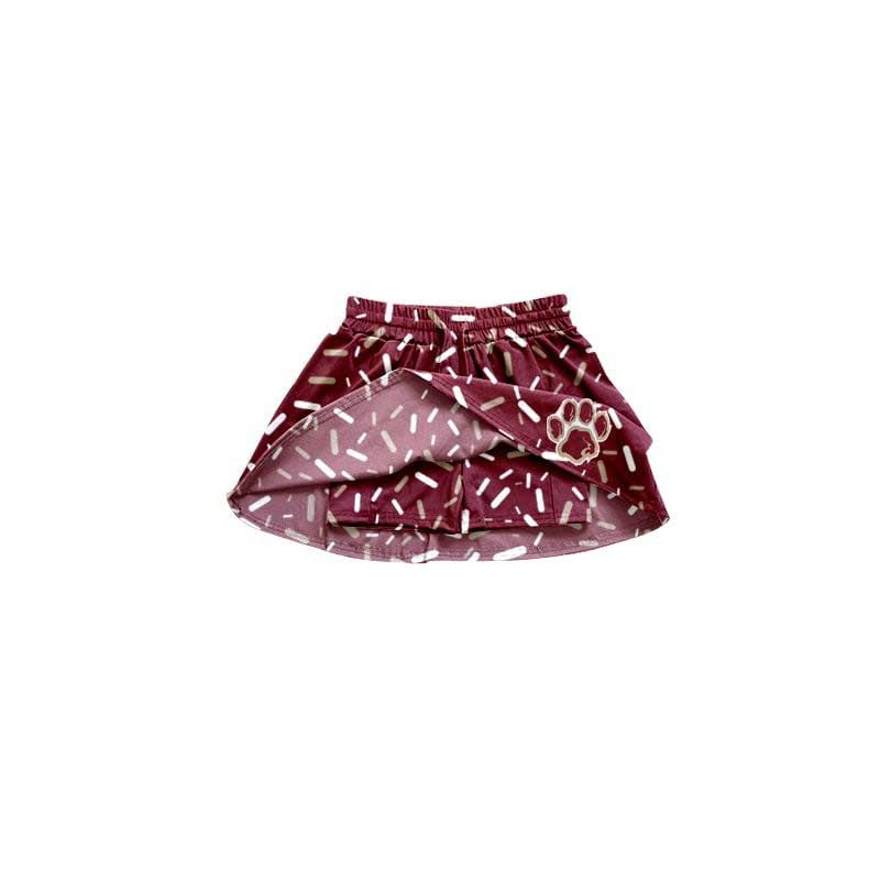 Custom moq 3 eta 6-7weeks ice cream drips Maroon color tops series