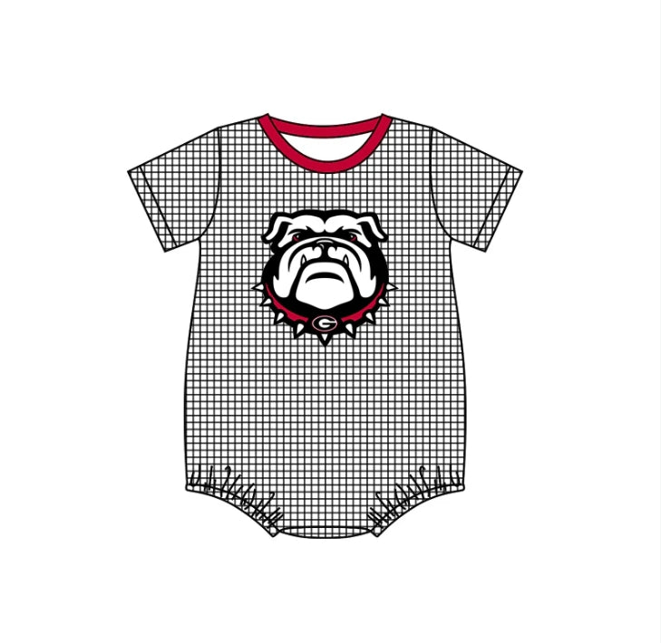 Deadline  August 28 custom no moq eta 6-7weeks Summer short-sleeved plaid romper