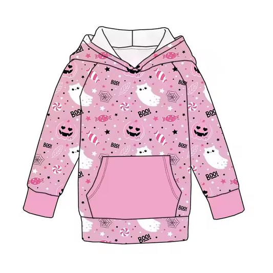 Custom moq 5 each style eta 6-7weeks baby girl clothes pink hooded long sleeve top-25.8.2