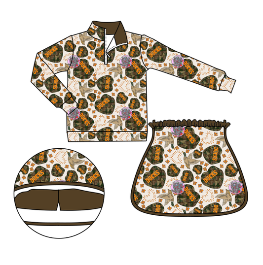 Custom moq 5 mix size milk silk baby girl clothes long sleeve skirts sets