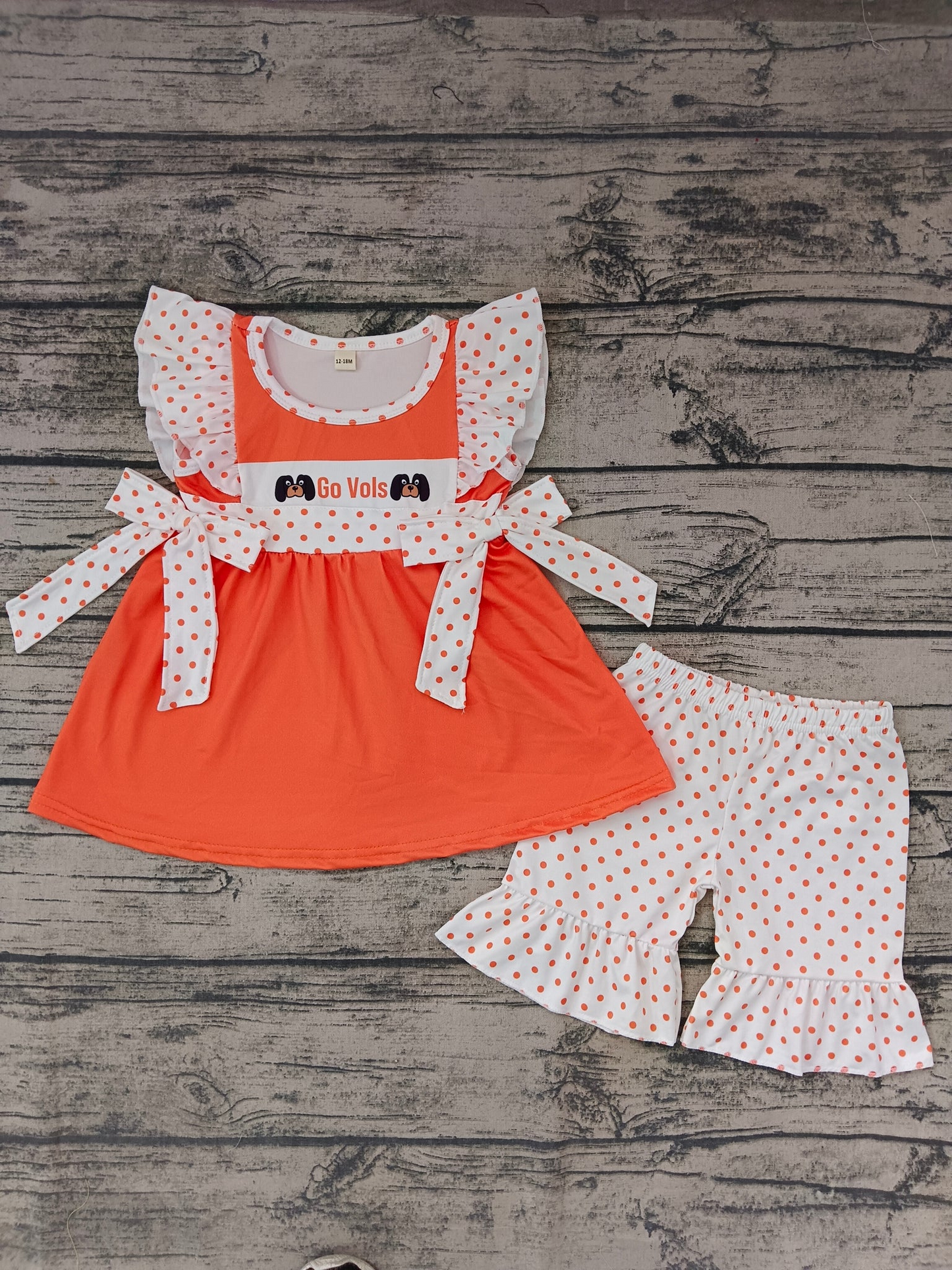 Deadline  April 22 go vols orange girls ruffle sets