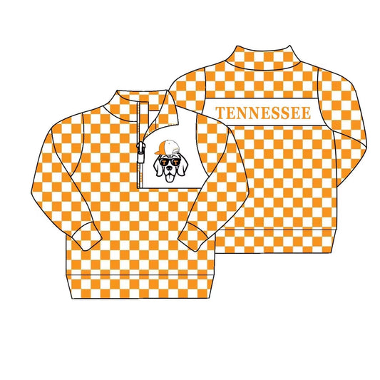 custom moq 3 eta 6-8weeks team baby boys clothes light orange long sleeves top