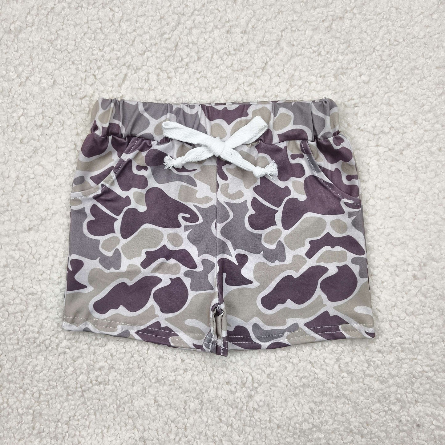 RTS NO MOQ SS0454 Boys camouflage shorts