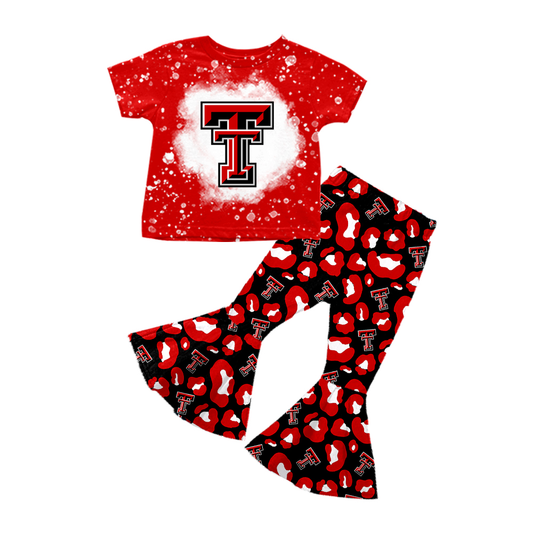 Custom summer teams baby boy clothes team red short sleeve pants sets-25.9.1