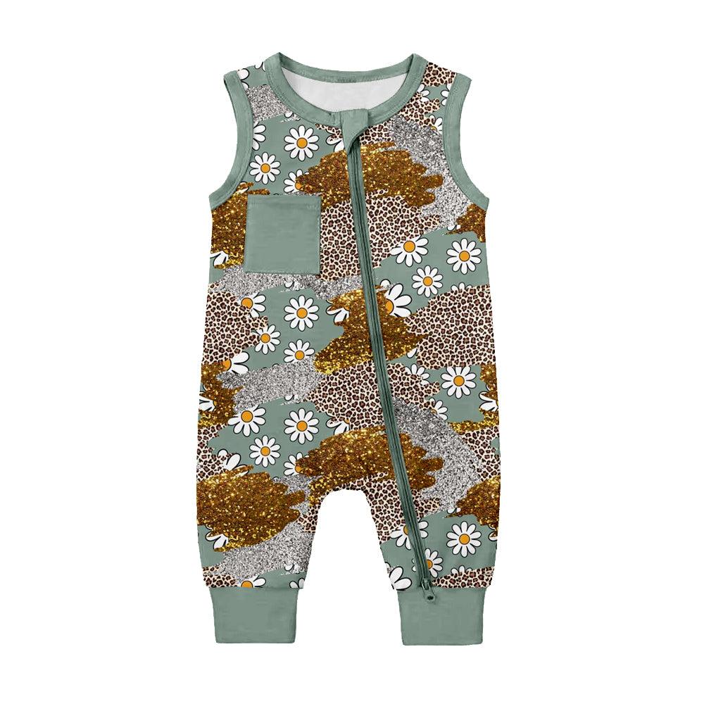 Sunflower Summer Golden Romper Summer Romper Suit gold