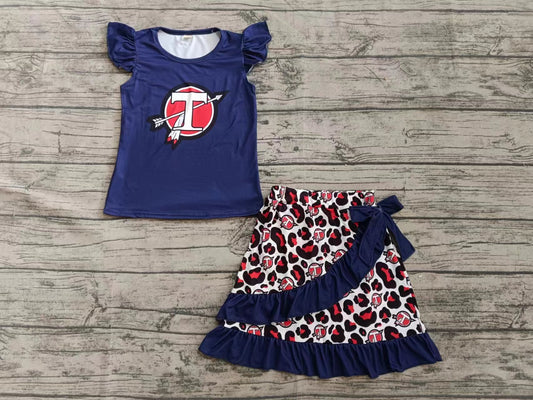 Custom moq 3 eta 6-7weeks baby girls clothes floral sleeveless skirts shorts sets