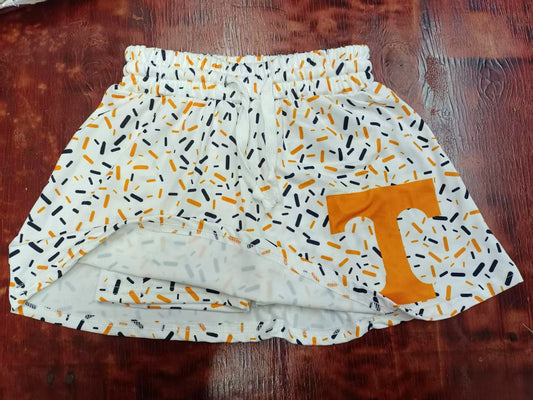 Custom moq 3 eta 6-7weeks team kids clothes girls skirt