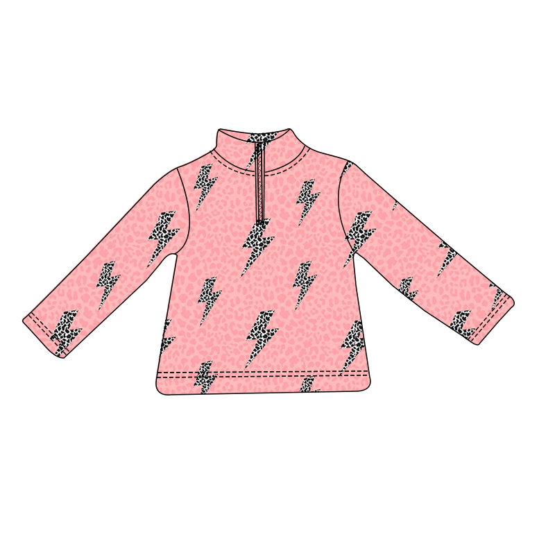Custom moq 5 each style eta 6-7weeks baby girl clothes long sleeve top 6-25.8.15