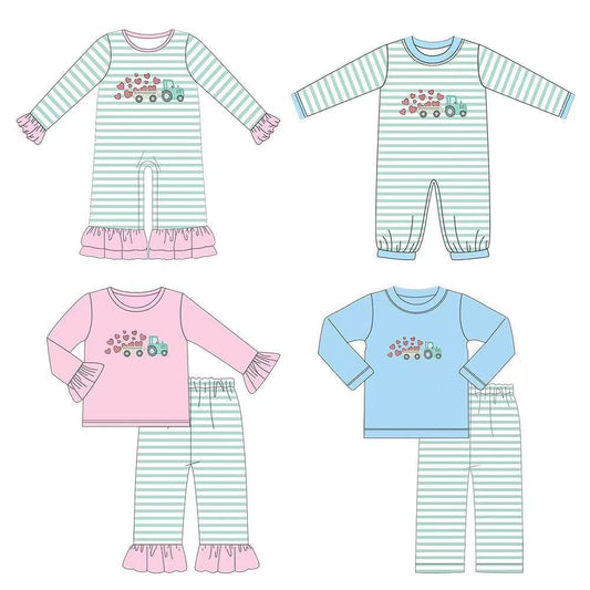 Custom moq 5 each style eta 6-7weeks baby girl clothes long sleeve pants set 2 and rompers 2-25.8.9