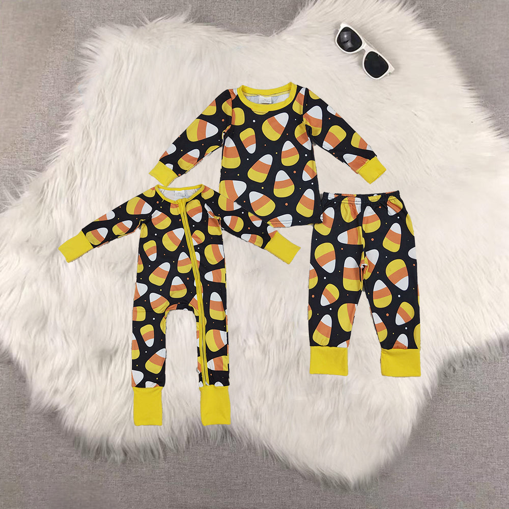 RTS NO MOQ Sibling Baby boy clothes Halloween long-sleeved trousers suit & romper