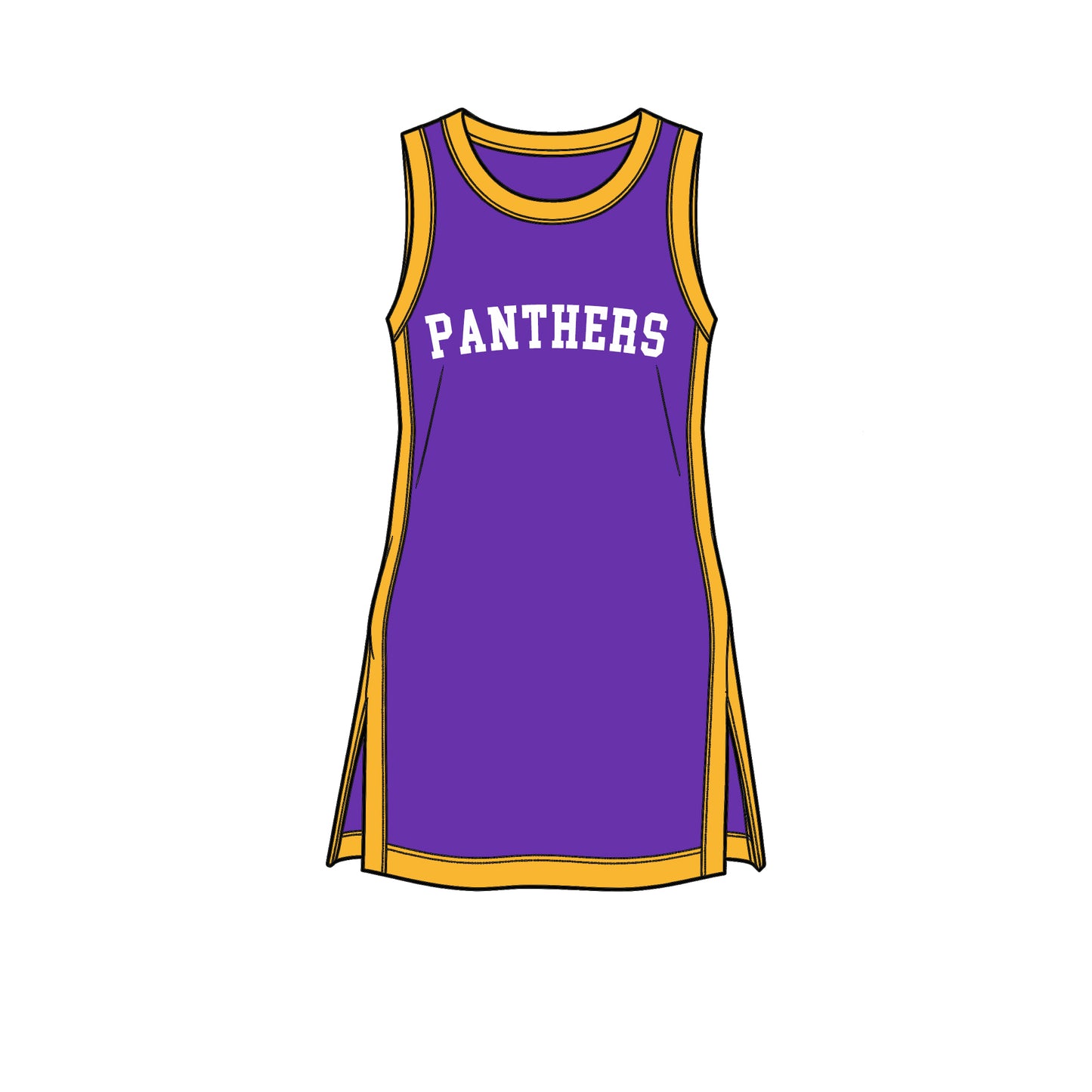 custom moq 5 mix size XY071504 Baby Girls Letter Printed Summer Sleeveless Knee Length Team Dress