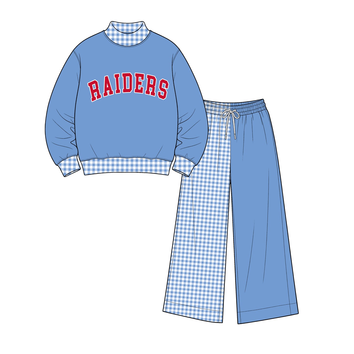 custom moq 5 mix size  XY072304 Baby Kids Letter Printed Long Sleeve Tops Patchwork Pants Team Casual Set