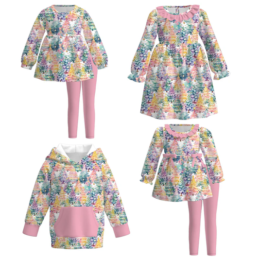 Custom moq 5 each style eta 6-7weeks baby girl clothes summer short sleeve pants sets 1 and sets 2 and dress and top -25.7.16