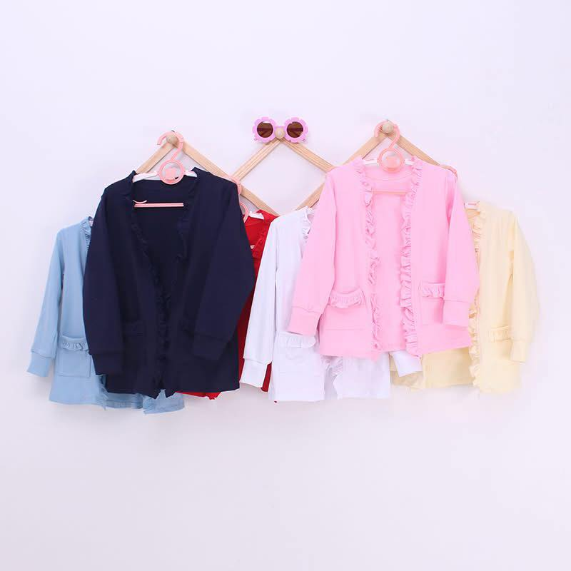 Custom moq 8 each style eta 6-8weeks baby girl clothes lace long sleeve top 6-25.9.16