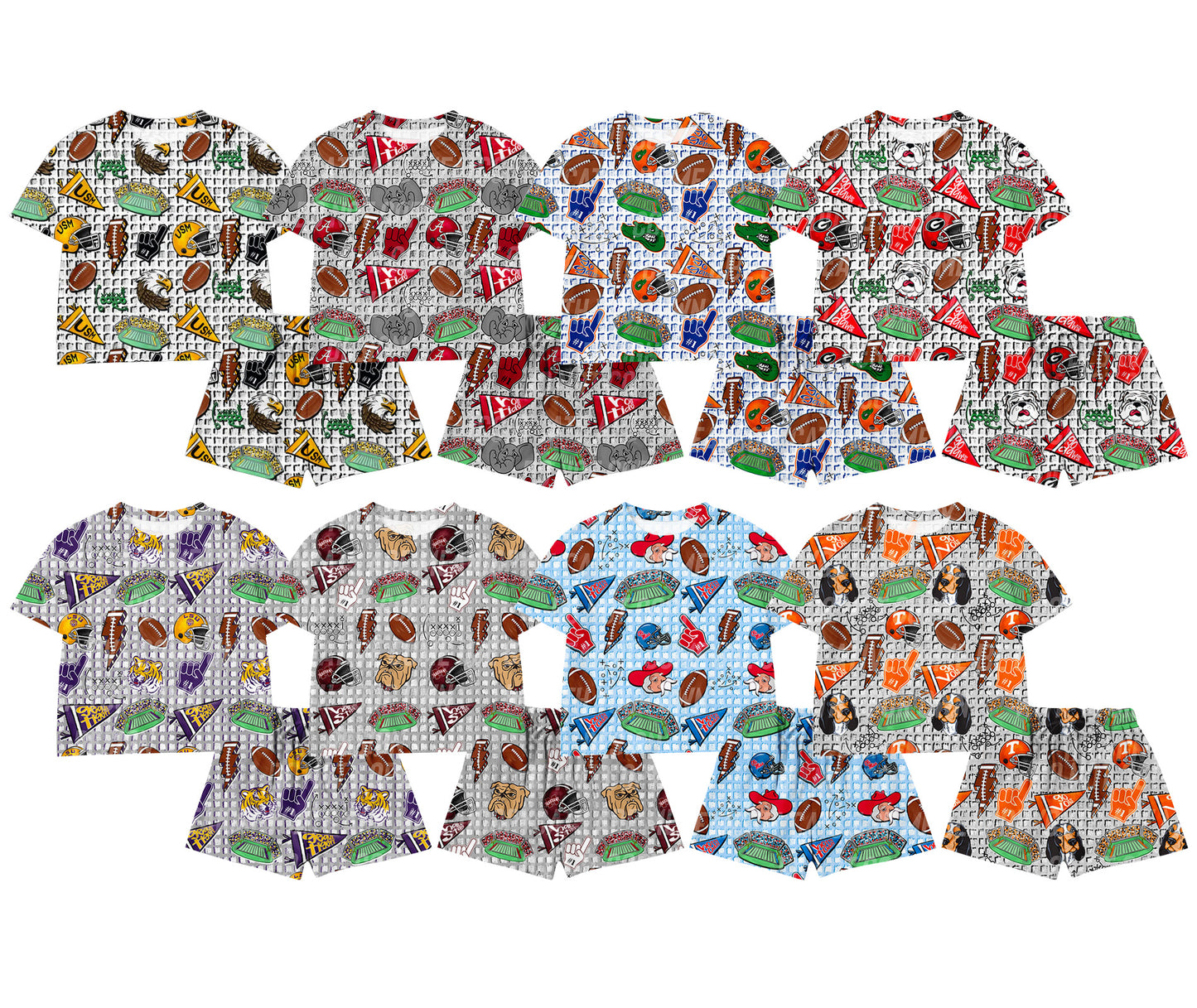 3.3 Custom moq 5 mix size Sibling Baby Plaid Short-Sleeved Top And Shorts Set Cute Outfit for Kids