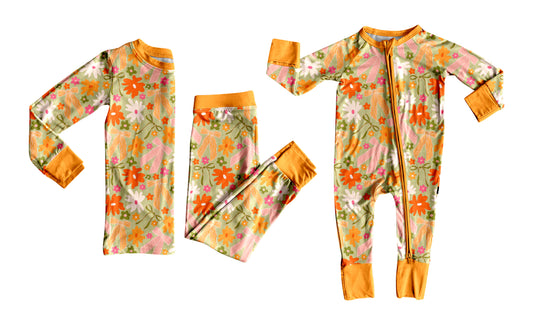 25.9.2 custom each style moq 5eta 4-6week Sibling Sisters floral bow baby girl clothes long sleeve pants sets and romper match family design