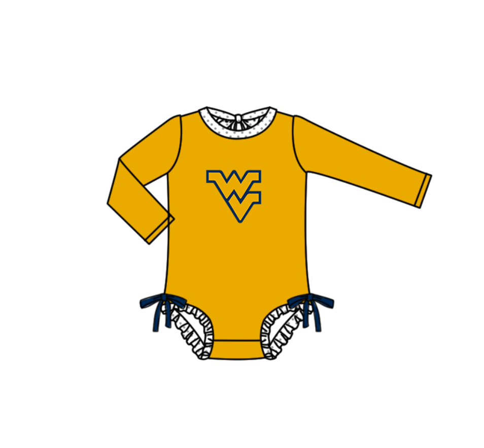 Custom moq 5 mix size milk silk summer teams baby girl boys clothes Yellow Two-Piece Swimsuit Set One Piece Swimsuits boy swim trunks