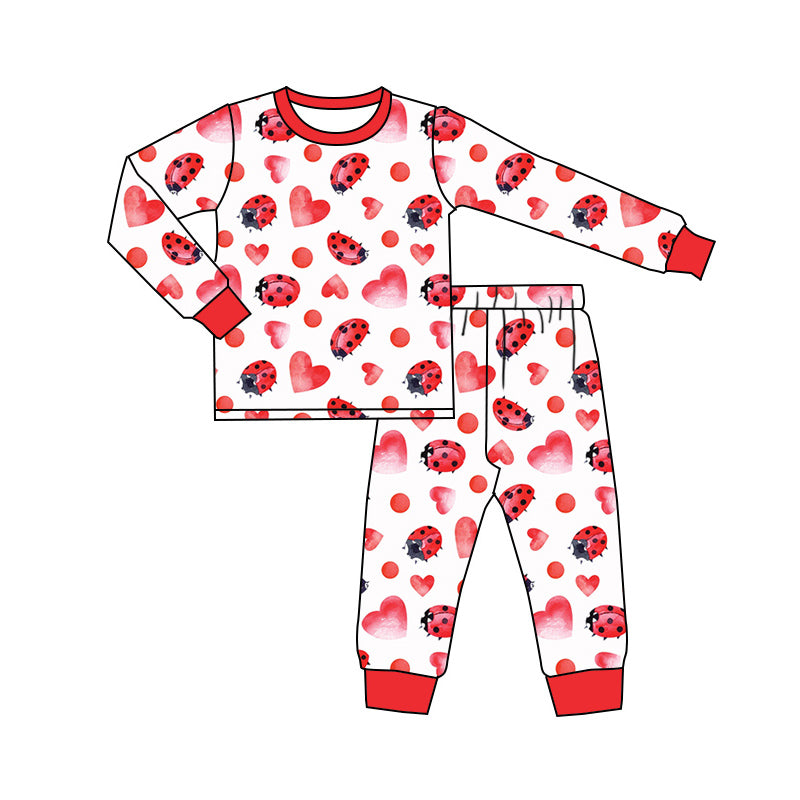 10.25 custom each style moq 5eta 4-6week Sibling love red baby boys sets and rompers match family design