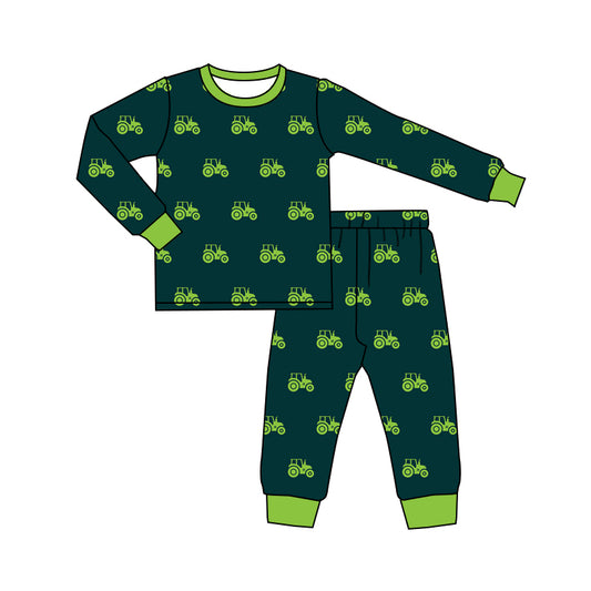 9.6 custom each style moq 5eta 4-6week Sibling Sister green baby boys sets and rompers match family design