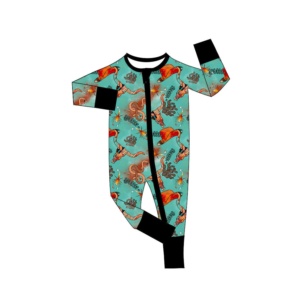 10.22 custom each style moq 5eta 4-6week Sibling cow head baby girls sets and rompers match family design