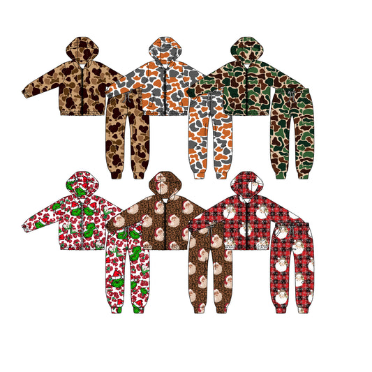 25.8.23 custom each style moq 5 eta 4-6week Sibling Sisters baby boy long sleeve pants sets 6