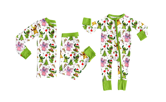 25.7.24 custom each style moq 5eta 4-6week Sibling Sister Christmas baby boy long sleeve pants sets and rompers match family design