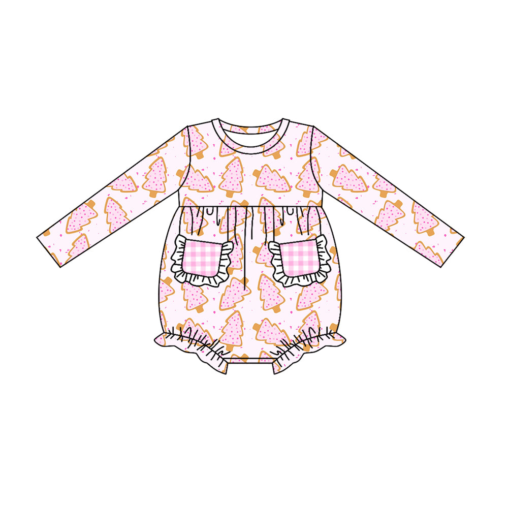 5.23 custom each style moq 5eta 4-5week Sibling Sister Christmas pink girls outfits dress and baby romper match family design