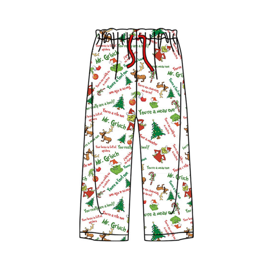 5.31 custom each style moq 5eta 4-6week baby clothes Christmas trees adult pants adult men
