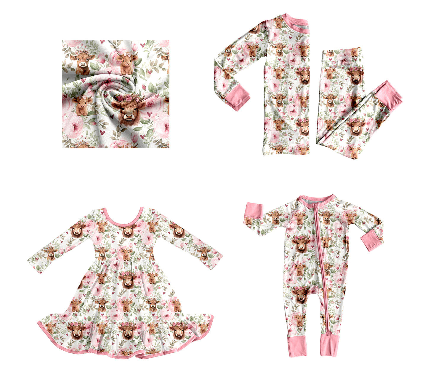 25.9.8 custom each style moq 5eta 4-6week Sibling Sisters alpine floral baby girl long sleeve pants sets and dress and rompers match family design