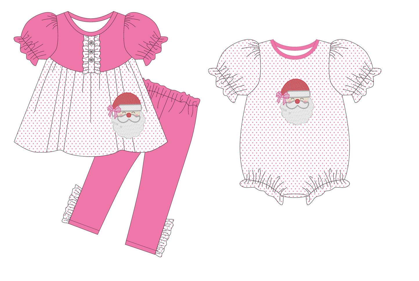 25.5.20 custom each style moq 5eta 4-6week Sibling Sister Christmas baby girl short sleeve pants sets and rompers match family design