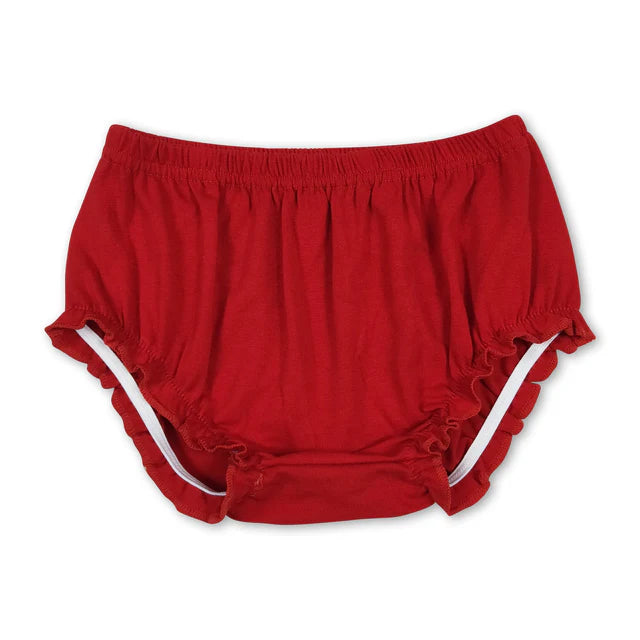 RTS NO MOQ Sibling Baby Girls Elastic Bummies Bottoms