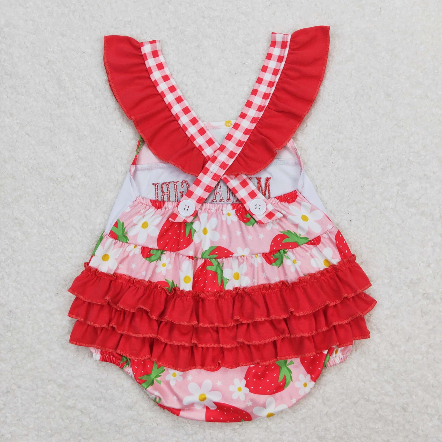 Baby Boys embroidery MAMA GIRL Shorts Summer Rompers Outfits Clothes Sets