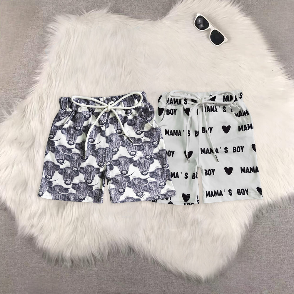 RTS NO MOQ baby boy clothes summer swim trunks